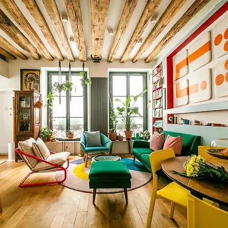 Apartamento Marais Colors - à 750 M De La Place De La Bastille *